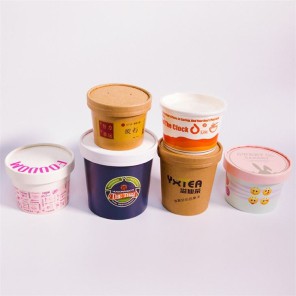 Xícara de sopa de sorvete